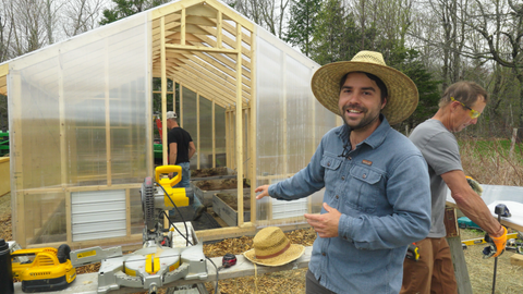 Epic Gardening DIY Wood Greenhouse