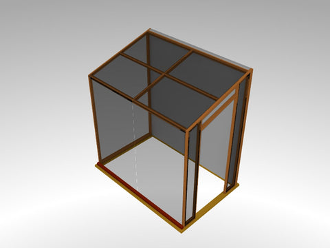 DIY Mini 4’x6’ Greenhouse