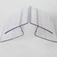 8-10mm Polycarbonate Ridge Cap / Corner Cap (R Channel)