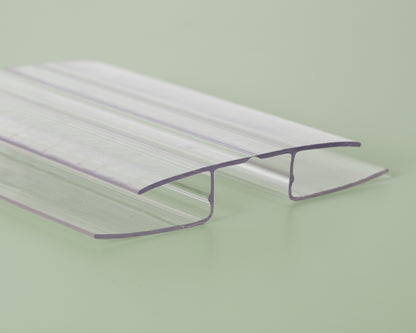 8-10mm Polycarbonate Ridge Cap / Corner Cap (R Channel)