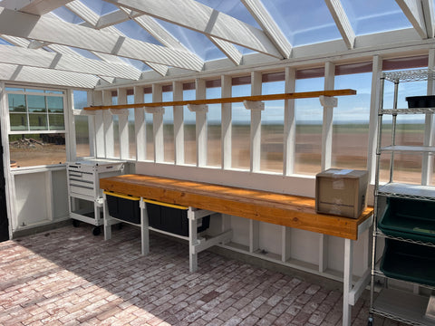 DIY Ponywall Greenhouse