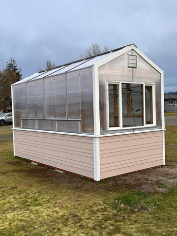 DIY Greenhouse with Ponywall